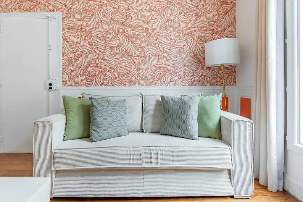 شقة Appartement Colore Et Lumineux A باريس